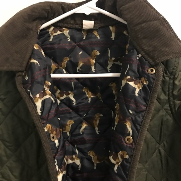 RARE Barbour dog print jacket - Picture 3 of 7